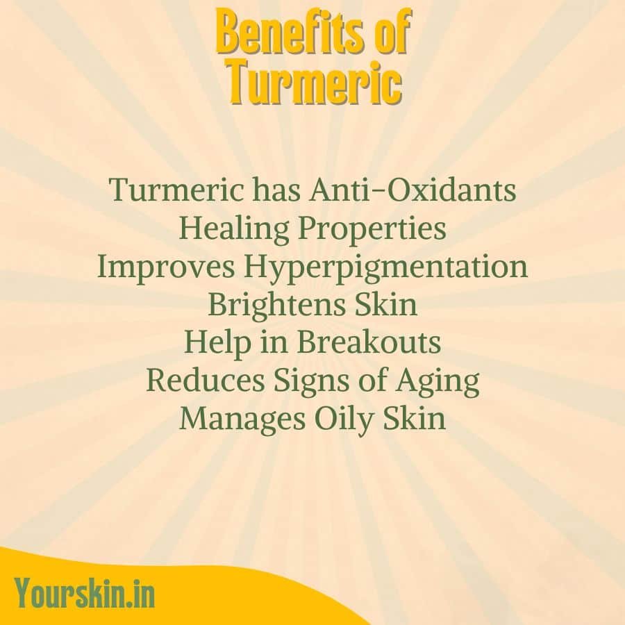 Benefits of Turmeric for Skin