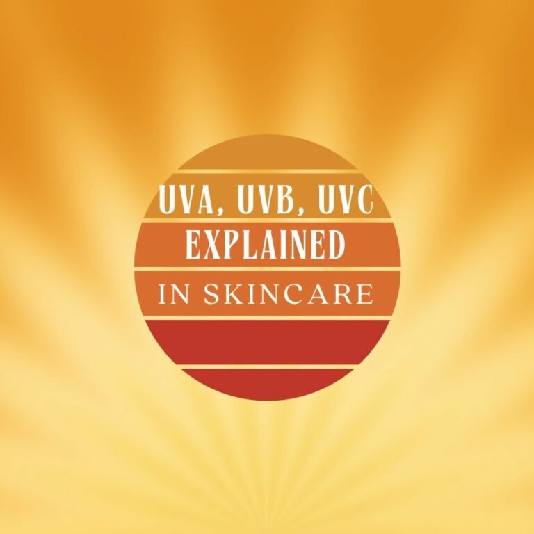 Understanding UV rays in Skin Care: UVA, UVB, and UVC