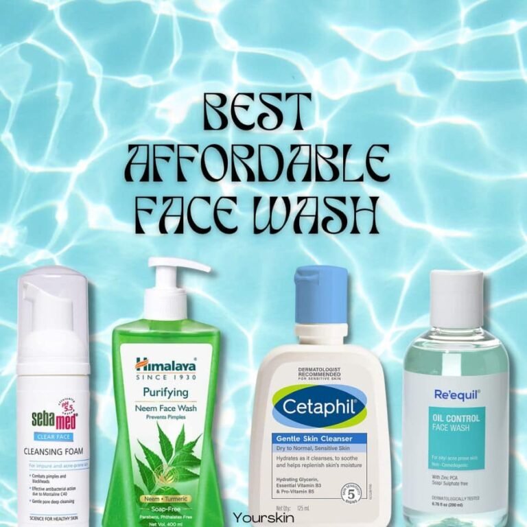 Best Affordable Face Wash in India: 5 Best Ones and Some Extras