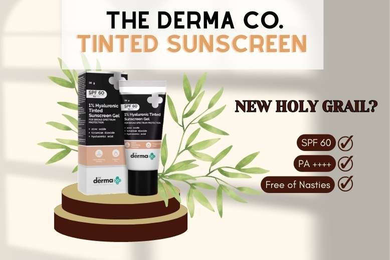 Derma Co. tinted sunscreen image