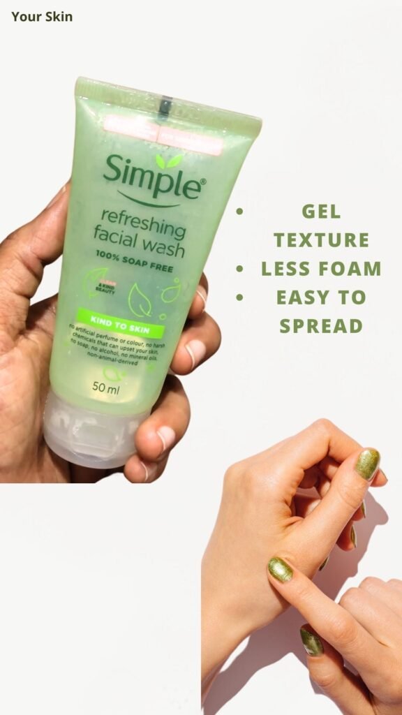 Simple face wash review